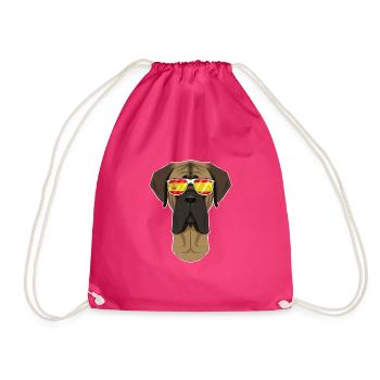 Mastiff I Spain Sunglasses I Spanish Flag - Turnbeutel - Fuchsia - Vorne
