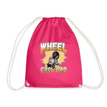 Conception de fauteuil roulant pour handicapés pour une amputation - Sac de sport léger - fuchsia - Devant