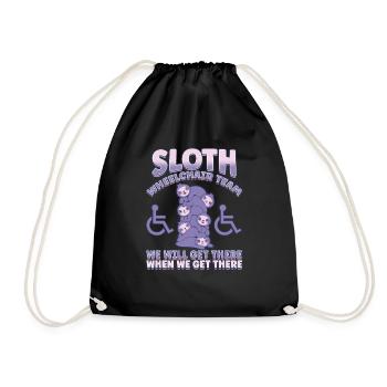 Conception de fauteuil roulant pour handicapés pour une amputation - Sac de sport léger - noir - Devant