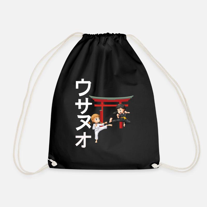 Karate Kind - Karate Geschenkidee - Turnbeutel - Schwarz