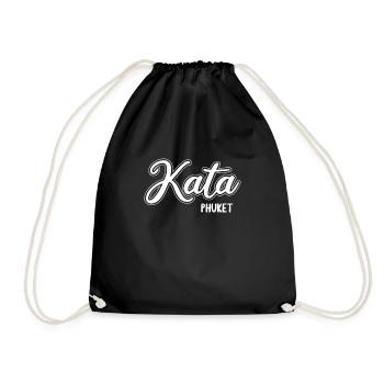 Vintage Thaïlande Asie Coucher de soleil Phuket Kata - Sac de sport léger - noir - Devant