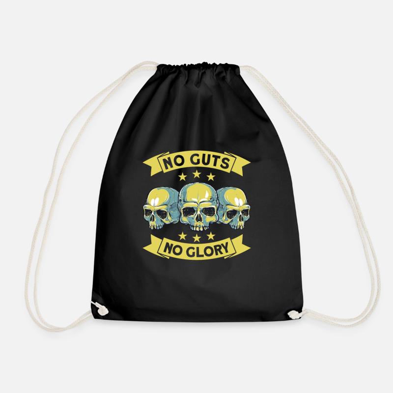 Crâne - Sac de sport léger - noir
