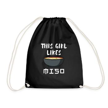 Citation ironique Soupe Miso Ramen Chef - Sac de sport léger - noir - Devant