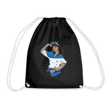 Hondurian Girl Unbreakable Hondurian Heritage - Sac de sport léger - noir - Devant