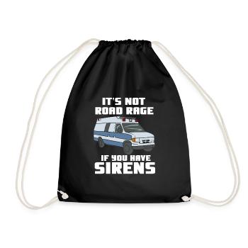 EMT/PARAMEDIC: If You Have Sirens - Turnbeutel - Schwarz - Vorne
