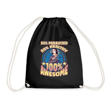 Conception de fauteuil roulant pour handicapés pour une amputation - Sac de sport léger - noir - Devant