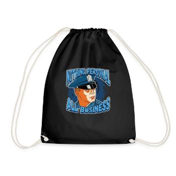 Law Enforcment Design for a Police Officer - Drawstring Bag - black - Front