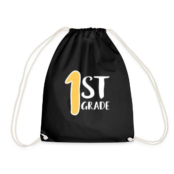 1ère année - Chemise d’inscription de première classe - Sac de sport léger - noir - Devant