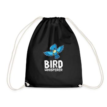 Oiseaux Chuchoteurs d’oiseaux Murmure d’oiseaux Amateurs d’oiseaux - Sac de sport léger - noir - Devant