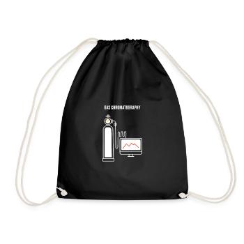 Chromatographie en phase gazeuse - Sac de sport léger - noir - Devant