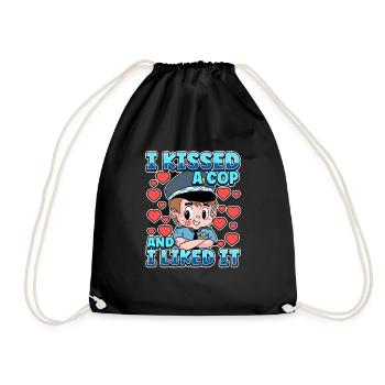Law Enforcement Design for a Police Officer - Drawstring Bag - black - Front