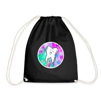 Vintage Awesome Vivid Dentist T-Shirt dentaire - Sac de sport léger - noir - Devant