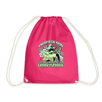 Conception de fauteuil roulant pour handicapés pour une amputation - Sac de sport léger - fuchsia - Devant