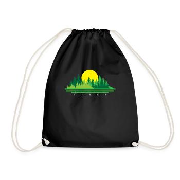Arbre - Sac de sport léger - noir - Devant
