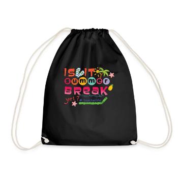 Journée d’été de l’école Happy Last Class Teacher - Sac de sport léger - noir - Devant