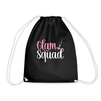 Glam Squad Funny Makeup Cheer - Sac de sport léger - noir - Devant