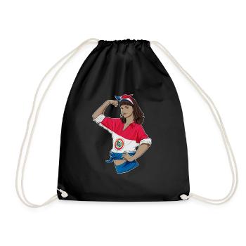 Paraguay Girl Unbreakable I Paraguay Héritage - Sac de sport léger - noir - Devant