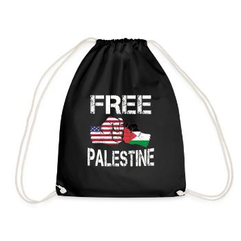 Palestine - Sac de sport léger - noir - Devant