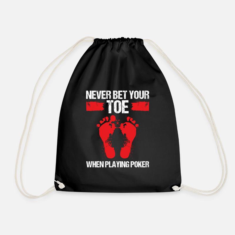 Toe Amputee bet your Toe Amputated Toe Survivor - Turnbeutel - Schwarz