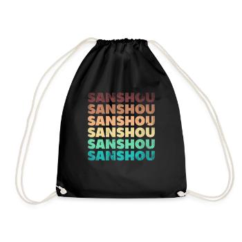 Arts martiaux chinois Boxe chinoise Sanshou - Sac de sport léger - noir - Devant