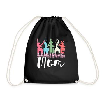 Danse Mama Ballet Danse Ballerine - Sac de sport léger - noir - Devant