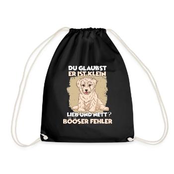 Havaneser Hundehalter Bichon Hundeliebhaber - Turnbeutel - Schwarz - Vorne