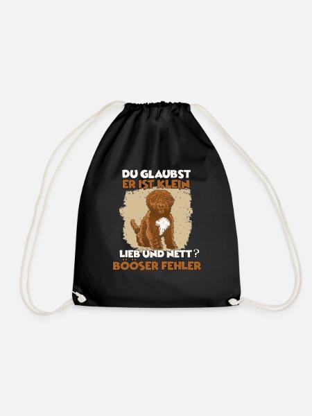 Cockapoo Geschenk Pudel Hundeliebhaber Cockapoo - Turnbeutel - Schwarz