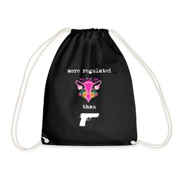 Plus réglementé que les armes à feu - Sac de sport léger - noir - Devant