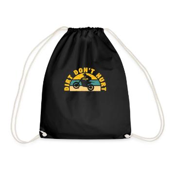Vélo Motocross Enduro Biker Motorcycles Fan - Sac de sport léger - noir - Devant