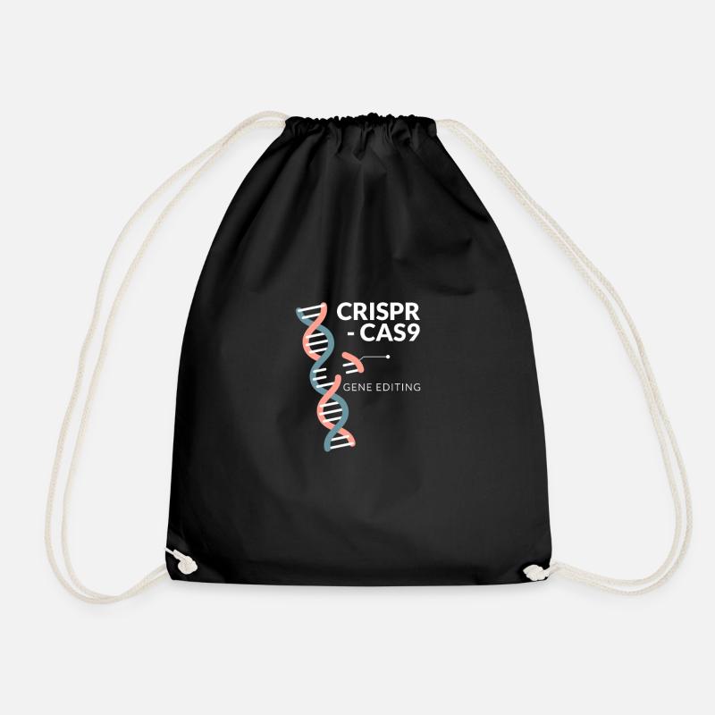 CRISPR Cas9 - Turnbeutel - Schwarz
