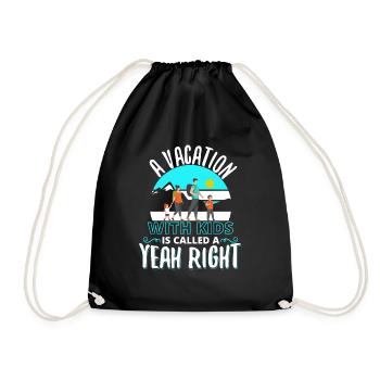 Vacation Family Vacation Family Trips - Drawstring Bag - black - Front
