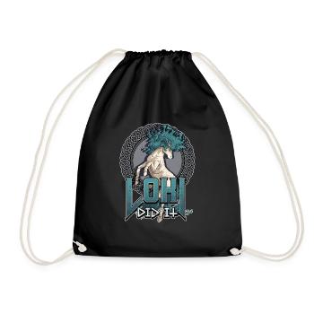 Norse Viking Mythology Design for Viking Warriors - Turnbeutel - Schwarz - Vorne