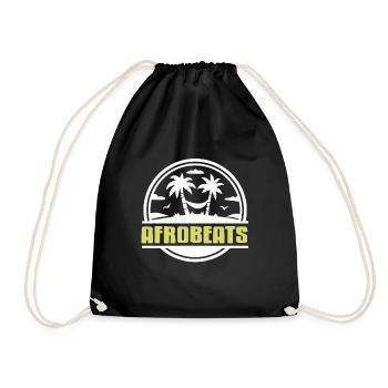 Cool Afrobeats Relaxing Island Designs T-Shirt - Turnbeutel - Schwarz - Vorne