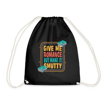 Reading Book Lover Bookworm Smut Reader Bookish - Turnbeutel - Schwarz - Vorne
