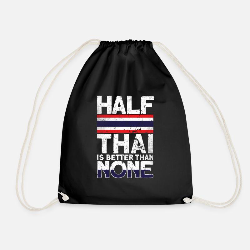 Thailand - Turnbeutel - Schwarz
