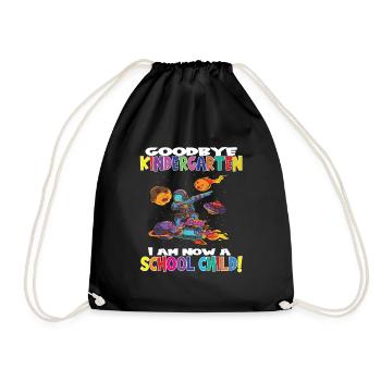 Au revoir la maternelle, je suis un écolier maintenant ! - Sac de sport léger - noir - Devant