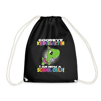 Au revoir la maternelle, je suis un écolier maintenant ! - Sac de sport léger - noir - Devant