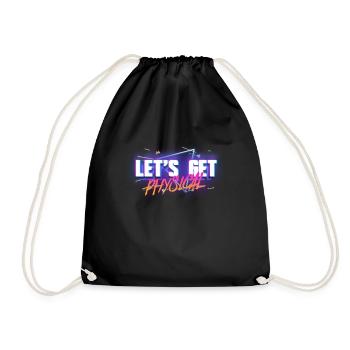 Obtenons l’esthétique Physique Vaporwave - Sac de sport léger - noir - Devant
