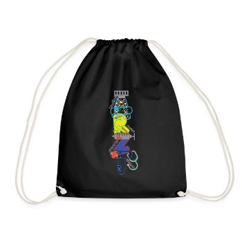 Doctor motive - Drawstring Bag - black - Front