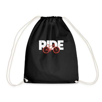 Ride Vintage MTB Rider VTT Vélo Vélo - Sac de sport léger - noir - Devant