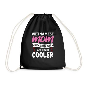Vietnam - Turnbeutel - Schwarz - Vorne
