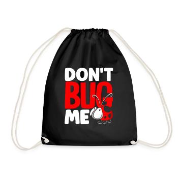 Ladybug Entomologist Ladybirds Entomology Don't - Turnbeutel - Schwarz - Vorne