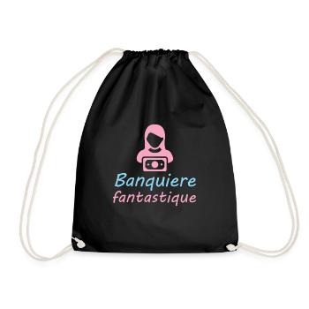 Tshirt femme Banquiere fantastique - Sac de sport léger - noir - Devant