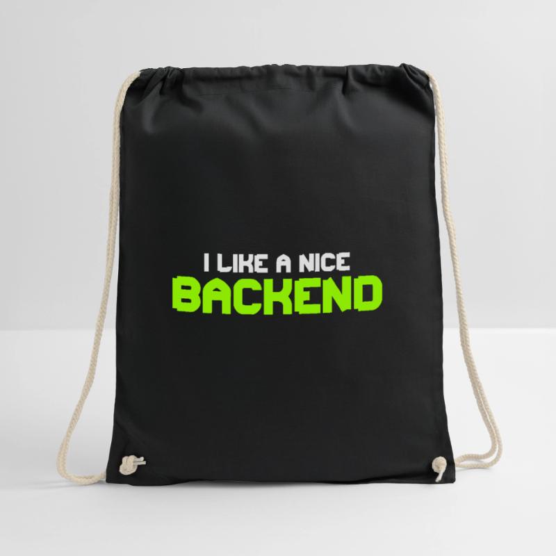 I like a Nice Backend Software Programmer Nerd Turnbeutel
