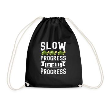 Turtle Gift Kids Reptiles Sea Beach - Drawstring Bag - black - Front