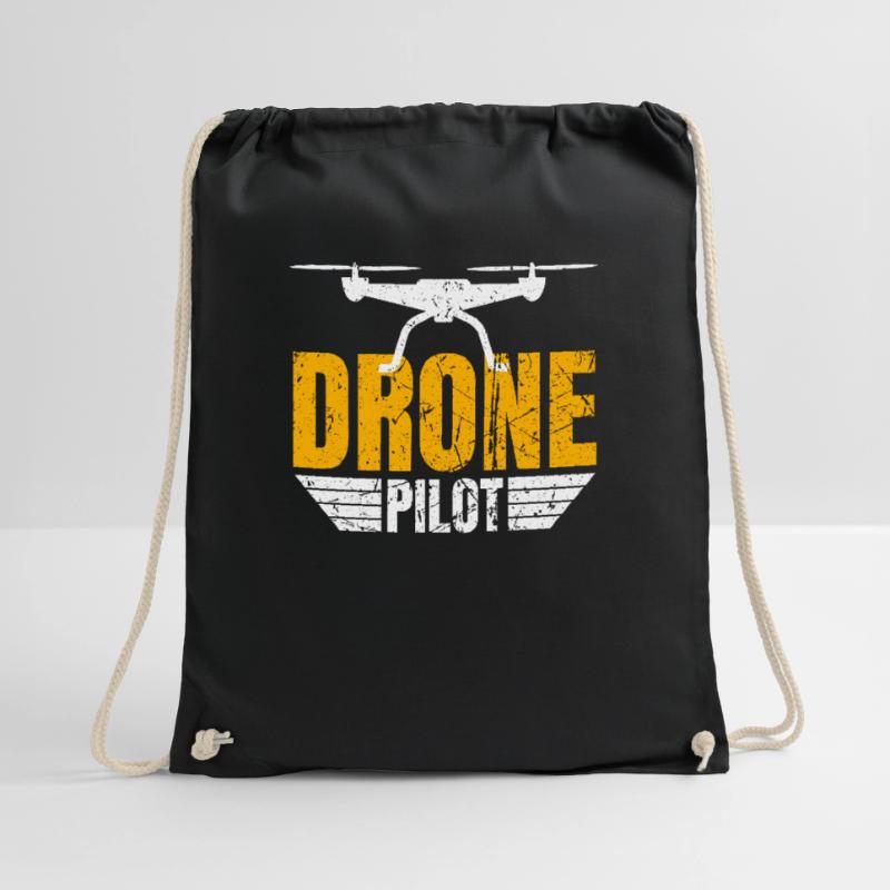 Drone Drone Pilot Drone Operator Quadcopter Drawstring Bag