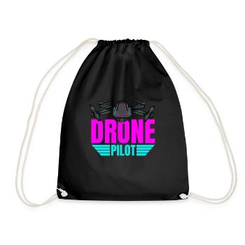 Drone Drone Pilote Drone Opérateur Quadcopter - Sac de sport léger - noir - Devant