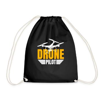 Drone Drone Pilote Drone Opérateur Quadcopter - Sac de sport léger - noir - Devant