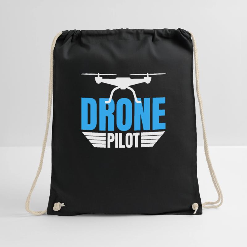 Drone Drone Pilot Drone Operator Quadcopter Drawstring Bag