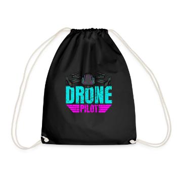Drone Drone Pilote Drone Opérateur Quadcopter - Sac de sport léger - noir - Devant